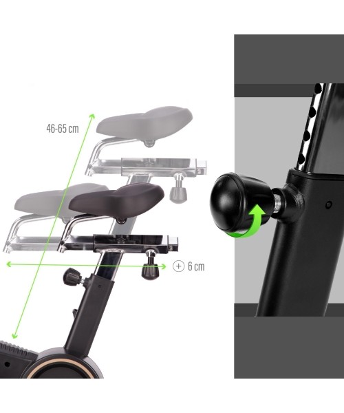 MP5458 AIR BIKE SEMI COMMERCIAL HMS