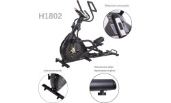 H1802 MAGNETIC ELLIPTICAL TRAINER SEMI COMMERCIAL HMS PREMIUM