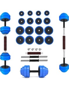 Hantelių ir štangos rinkinys HMS SGG30BAR 30 kg