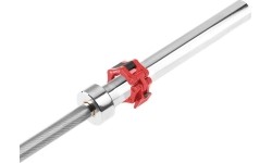 Olimpinis grifas HMS GOP220, 2200 mm + užraktas ZG1000R