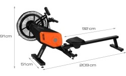 ZP6591 AIR ROWING MACHINE HMS