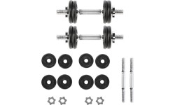 SG02 CAST IRON DUMBBELLS 2x7KG HMS