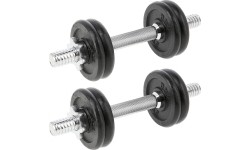 SG02 CAST IRON DUMBBELLS 2x7KG HMS