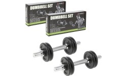 SG02 CAST IRON DUMBBELLS 2x7KG HMS