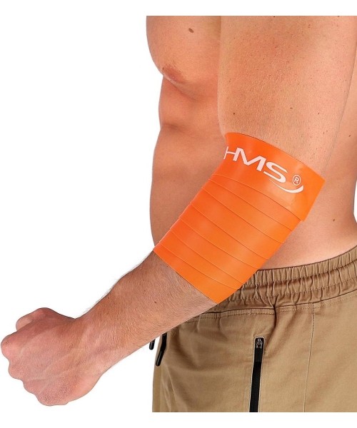 FB02 ORANGE FLOSS BAND EXERCISE RUBBER HMS