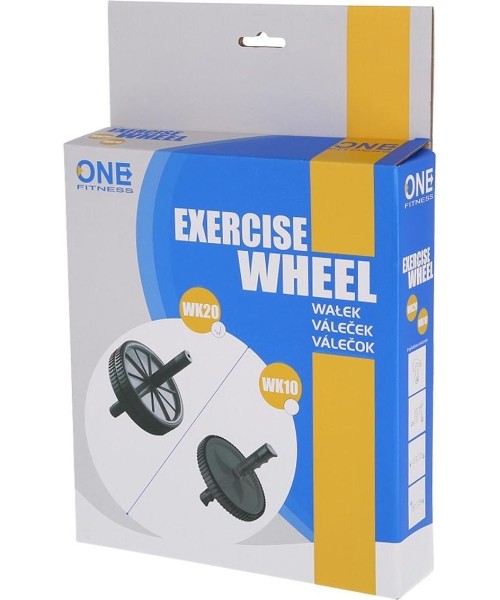 WK20 DOUBLE EXERCISE WHEELS ONE FITNESS