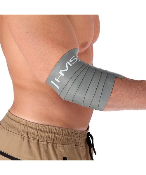 FB03 GRAY FLOSS BAND EXERCISE RUBBER HMS
