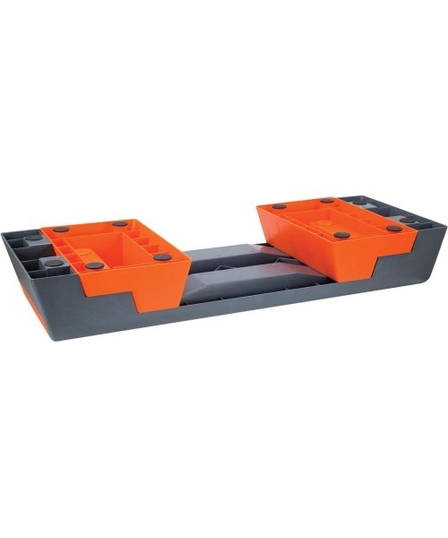 AS007 BLACK/ORANGE AEROBIC STEP HMS PREMIUM