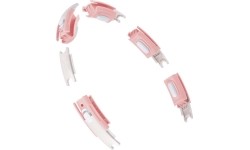 HHM15 HULA HOOP PINK MAGNETIC WITH WEIGHT + COUNTER HMS
