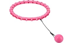 OHA02 HULA HOP PINK WITH WEIGHT ONE FITNESS