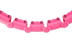 OHA02 HULA HOP PINK WITH WEIGHT ONE FITNESS