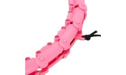 OHA02 HULA HOP PINK WITH WEIGHT ONE FITNESS