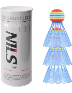 Plunksniukai NILS NBL6091 nailoniniai su LED, 3 vnt.