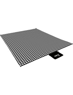 Picnic Mat Nils Camp NC2310 White-Black, 300x200cm, PE, Aluminum