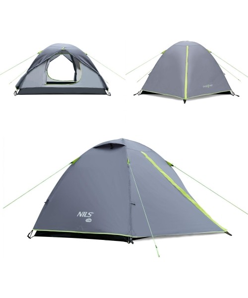 NC6004 CAMPING TENT DARK GRAY EXPLORER NILS CAMP