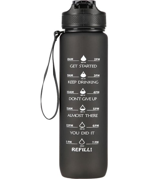 NCD68 BOTTLE BLACK TRITAN NILS CAMP