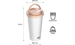 Thermal Cup Nils Camp NCB18, White