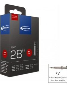 Kamera Schwalbe EXTRE LIGHT 700x18/28 (18/28-622) FV40