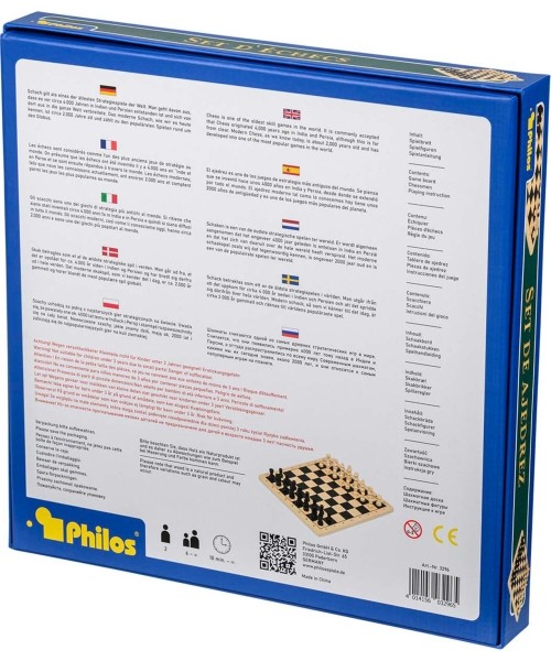 Chess Set Philos 26x26x1.2 cm