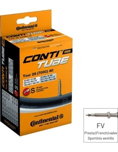Continental Tour 28 Slim tube // 700 x 28/37C (28/37 - 622), FV 42 mm