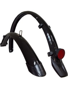 Fender set 28" 51mm, with brackets (black)