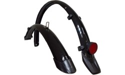 Fender set 28" 51mm, with brackets (black)