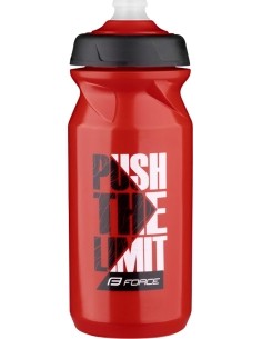 Gertuvė FORCE Push 0.65l (raudona/juoda/balta)