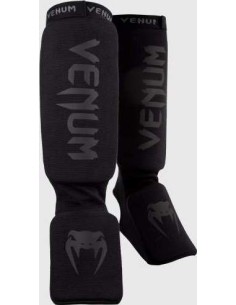 Shin Guards Venum Kontact - Black/Black