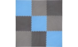 Protective Mat One Fitness MP-10, Gray-Blue, 60x60x1cm, 9pcs.