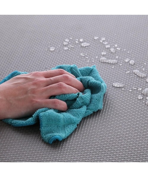 Protective Mat One Fitness MP-10, Gray-Blue, 60x60x1cm, 9pcs.