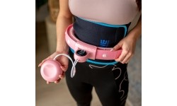 FH02 PINK HULA HOP WITH WEIGHT + COUNTER