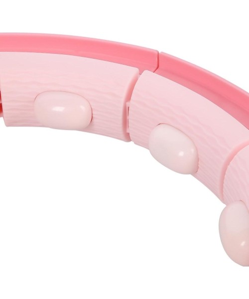 FH02 PINK HULA HOP WITH WEIGHT + COUNTER