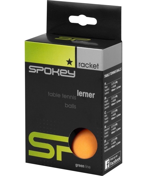 Table Tennis Ball Spokey Learner *, Yellow, 6pcs