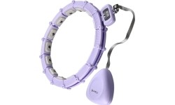 HHM14 HULA HOOP VIOLET MAGNETIC WITH WEIGHT + COUNTER HMS