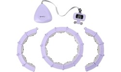 HHM14 HULA HOOP VIOLET MAGNETIC WITH WEIGHT + COUNTER HMS