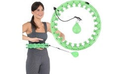 HHW01 HULA HOOP GREEN WITH WEIGHT HMS