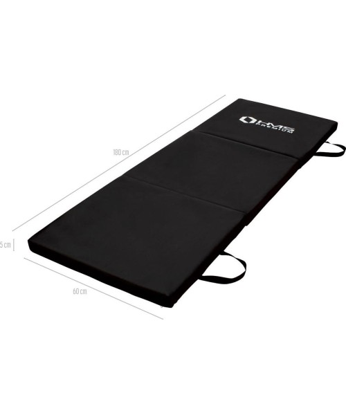 MGS02 GYMNASTIC FOLDABLE MATTRESS 1800x600MM BLACK HMS PREMIUM