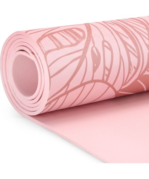 Fitness and yoga mat 183x61x0,4 cm Spokey LEAF