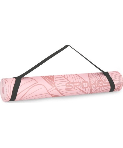 Fitness and yoga mat 183x61x0,4 cm Spokey LEAF