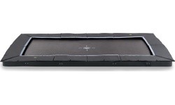 EXIT Dynamic ground level sports trampoline 305x519cm - black