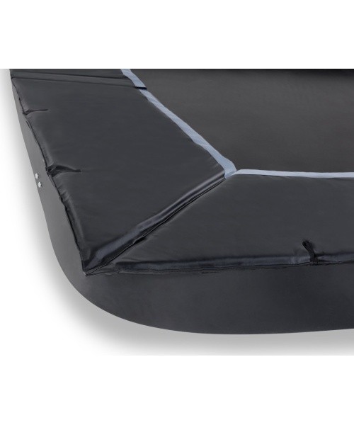 EXIT Dynamic ground level sports trampoline 305x519cm - black
