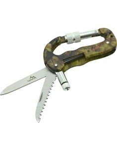Multifunctional knife-carabiner KAMU 3in1