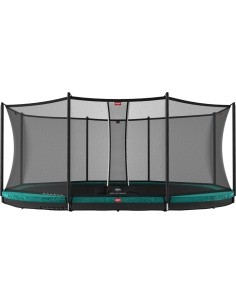 BERG Grand Favorit InGround 520 batutas, žalias + apsauginis tinklas Comfort
