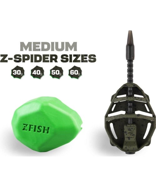ZFISH Method Feeder Spider Medium Mould