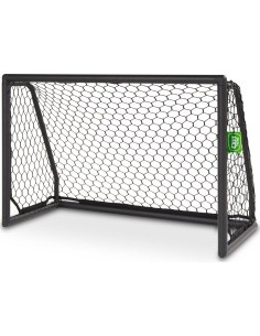 EXIT Scala aliuminiai futbolo vartai 120x80 cm, juodi