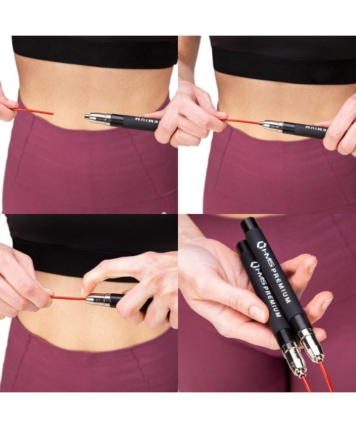Greičio šokdynė HMS SK60, juoda-raudona