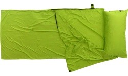 Sleeping Bag Liner Origin Outdoors Microfiber Rectangular Green 