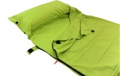 Sleeping Bag Liner Origin Outdoors Microfiber Rectangular Green 