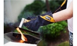 Ooni leather heat-resistant gloves