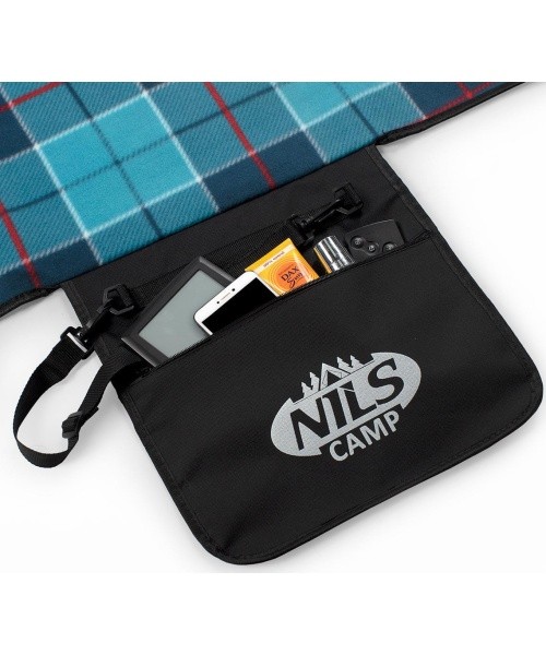 Picnic Mat Nils Camp NC8002 Blue, 250x200cm, PE, Aluminum